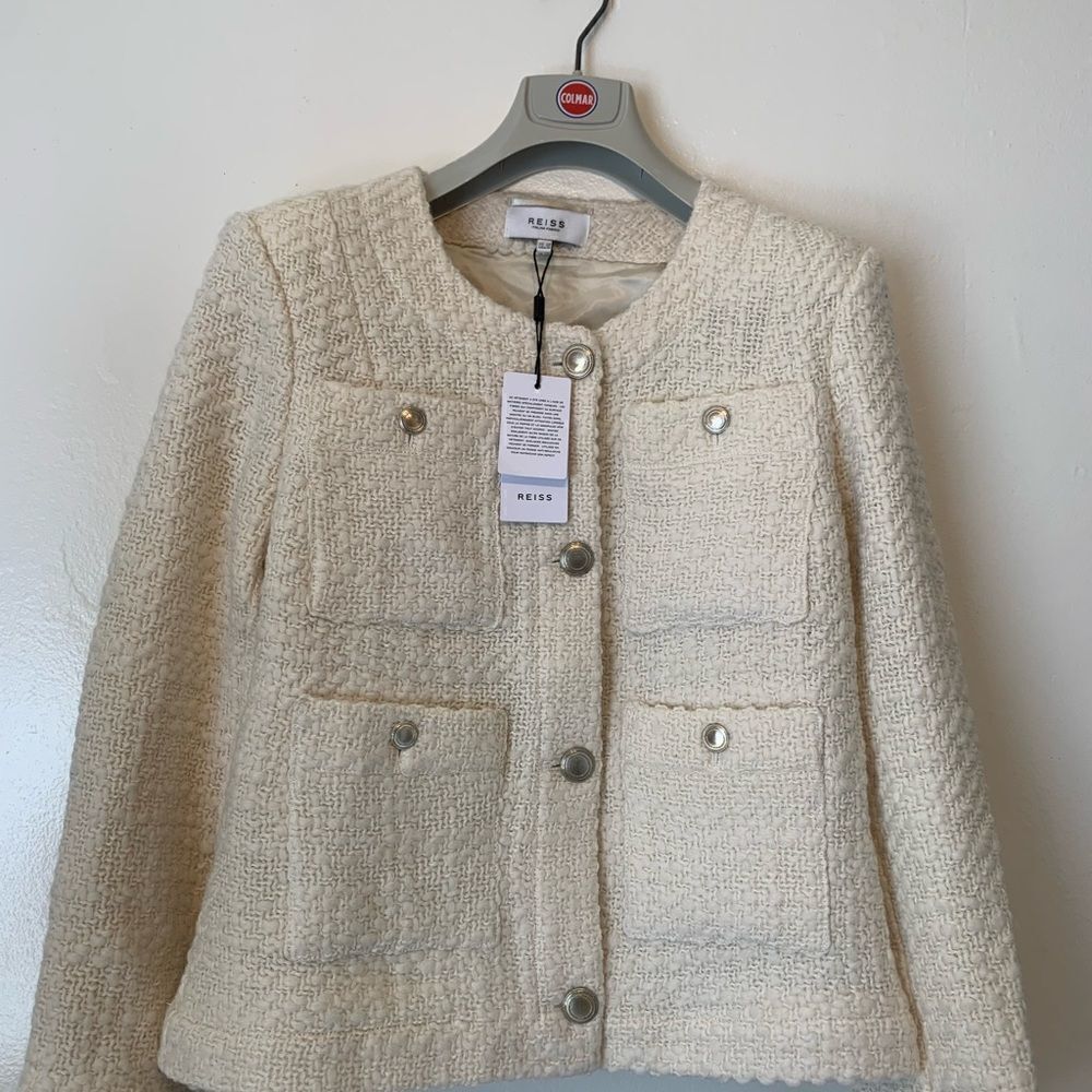 Reiss Women’s June elegance wool Cardigan size 8 , NWT - Picture 10 of 13